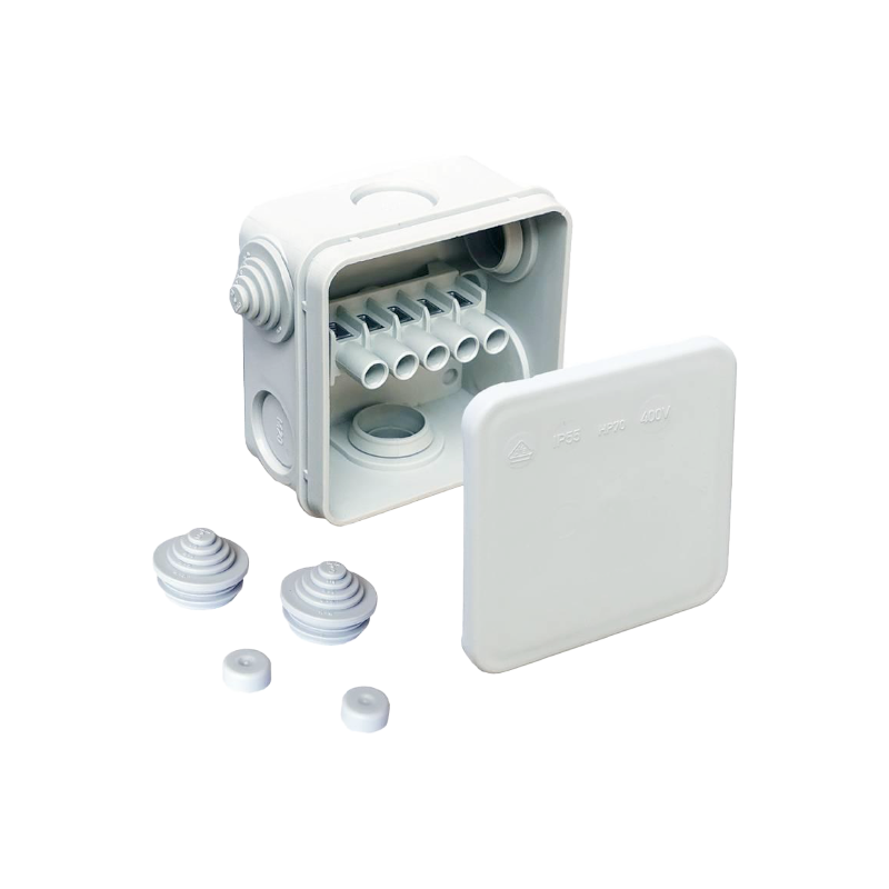 Коробки, клеммы и сопутствующие товары