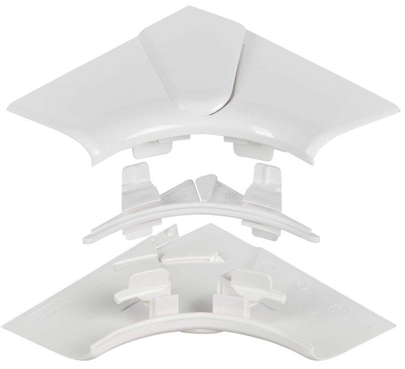 Угол для кабель-канала внутр. изменяемый 80-100град. для DLP 150х50 бел. ИЭК Leg 010606