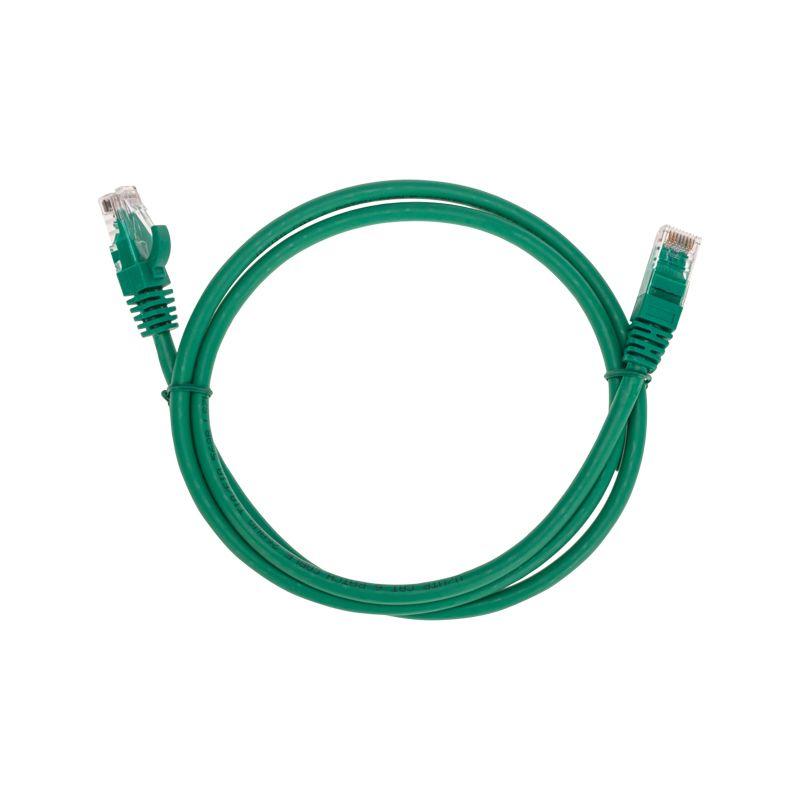 Патч-корд U/UTP CAT 6 RJ45-RJ45 26AWG LSZH зел. 1м Rexant 02-0296-1
