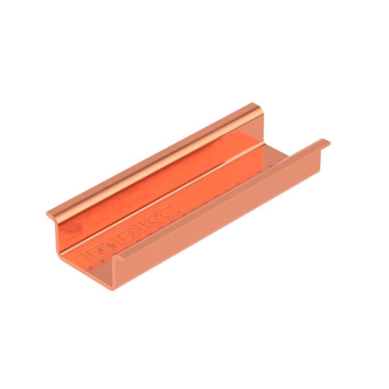 DIN-рейка 35х15мм L2000 OMEGA 3А с насечкой медь DKC 02145RCU