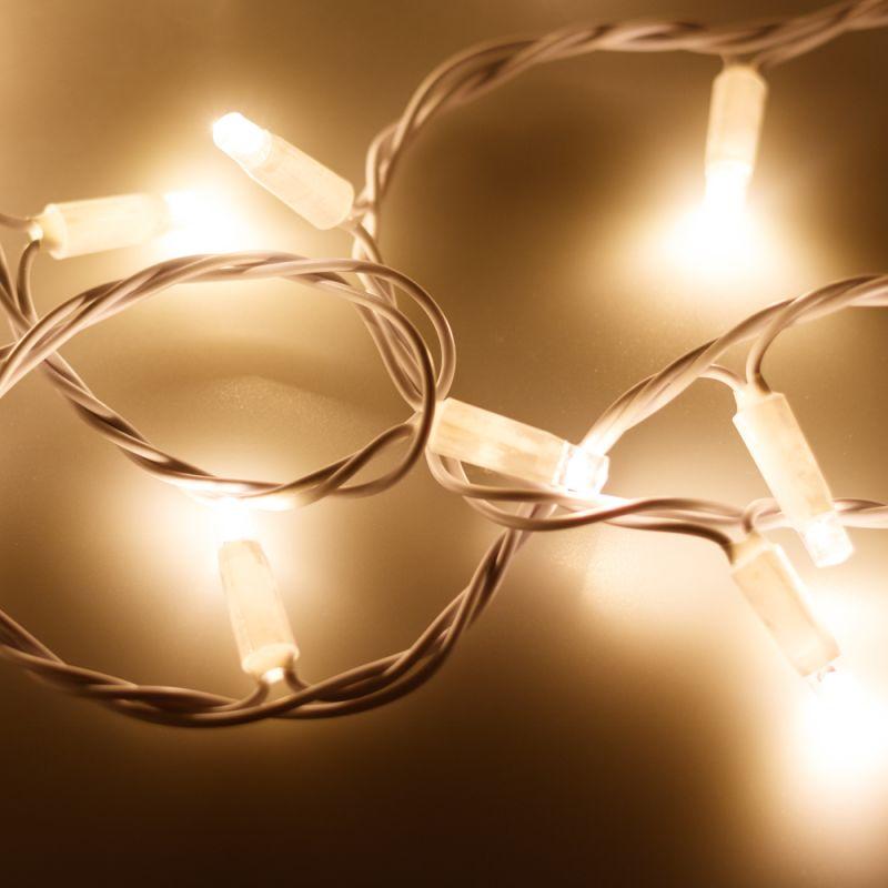 Гирлянда светодиодная ARD-STRING-CLASSIC-10000-WHITE-100LED-FLASH WARM230В 7Вт IP65 Ardecoled 025810