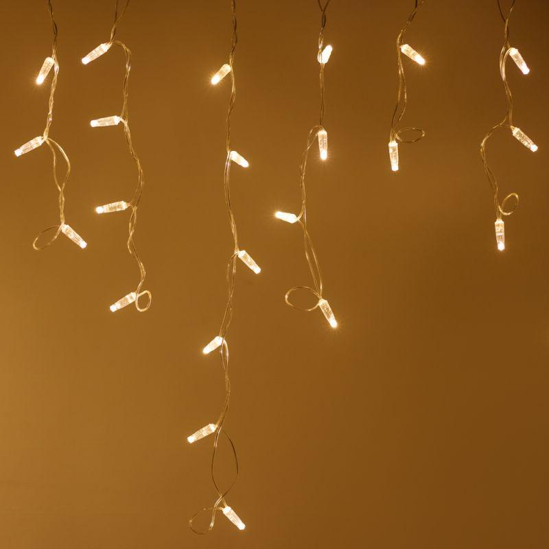 Гирлянда светодиодная ARD-EDGE-CLASSIC-2400х600-CLEAR-88LED-FLASH WARM 230В 6Вт IP65 Ardecoled 026005