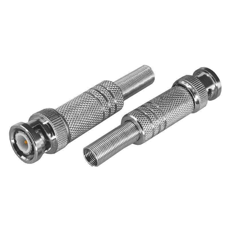 Разъем штекер BNC под винт с пружиной метал. (уп.50шт) PROCONNECT 05-3073-4