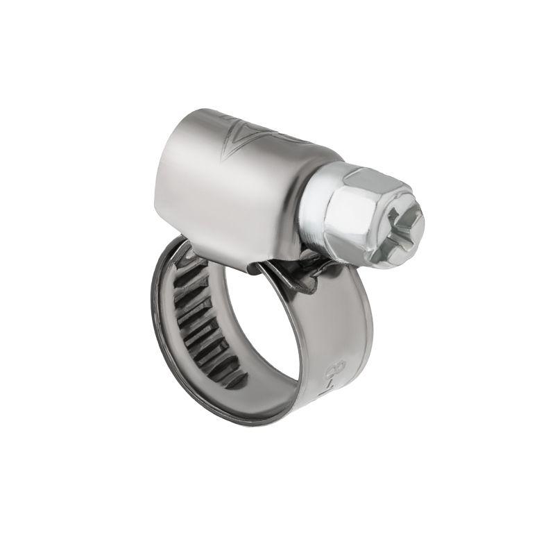 Хомут червячный 8-12/9-0.6мм нержавеющая сталь W2 (уп.50шт) Rexant 07-0708