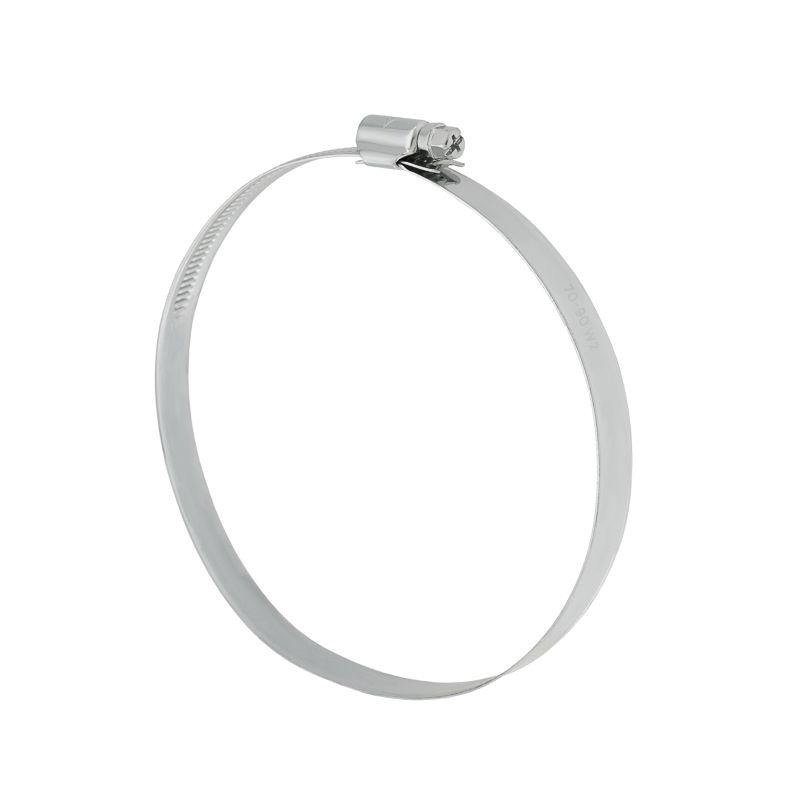 Хомут червячный 70-90/9-0.6мм нержавеющая сталь W2 (уп.25шт) Rexant 07-0770