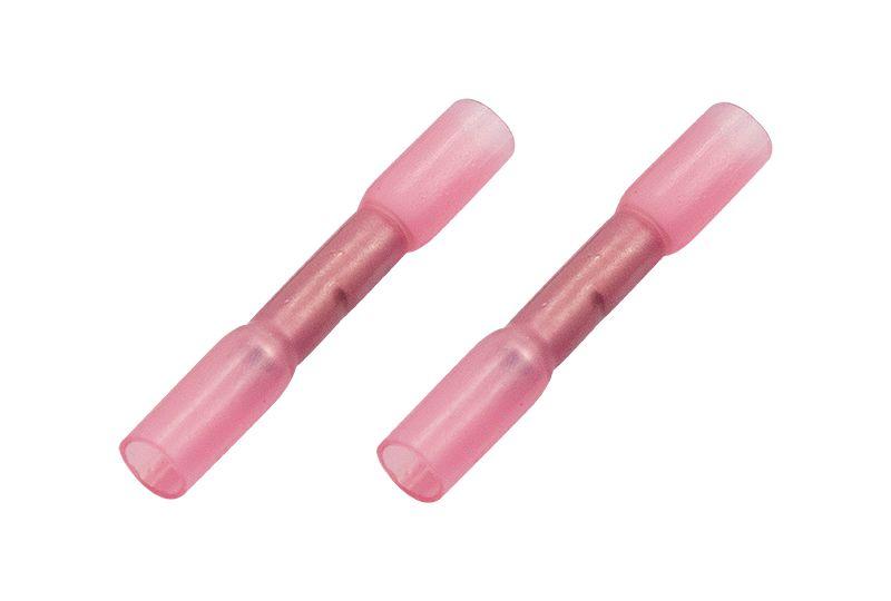 Гильза соединительная изолированная термоус. СГИ-т L-37мм 0.5-1кв.мм KY-1 красн. (уп.100шт) Rexant 08-0718