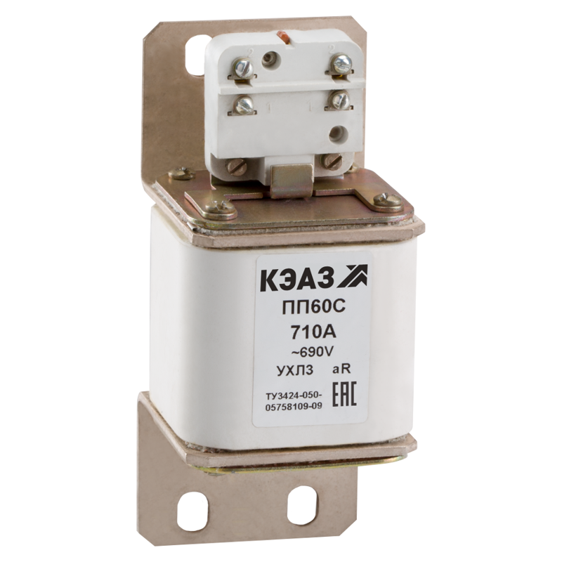 Предохранитель ПП60С 39Г0 630А УХЛ3 КЭАЗ 111249