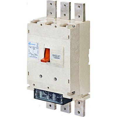 Выключатель автоматический 3п 1000А 33.5кА ВА55-41 371810-20 УХЛ3 690В Контактор 1026359