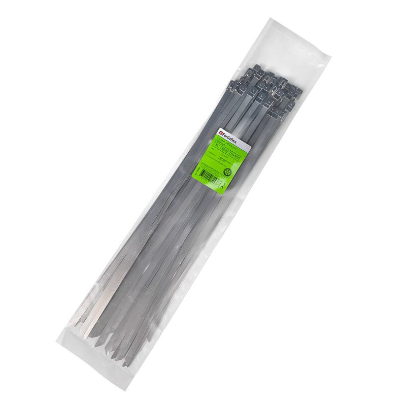 Хомут кабельный СКС (304) 7.9х400 стальной (уп.50шт) Fortisflex 103083