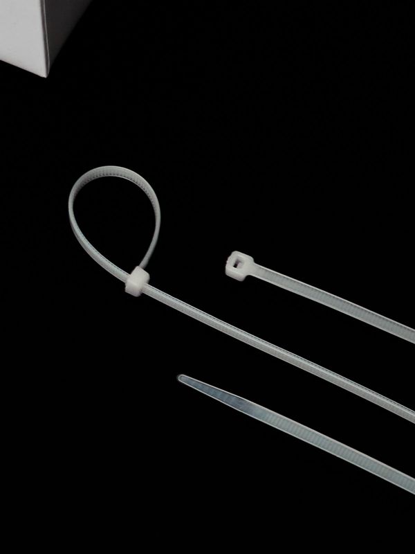 Хомут кабельный 3.6х250 нейл. бел. (уп.50шт) IEK UHH20-D036-250-050