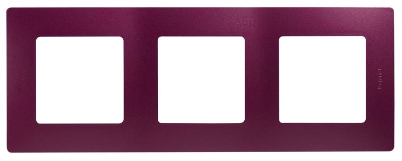 Рамка 3-м Etika сливовый IEK 672563
