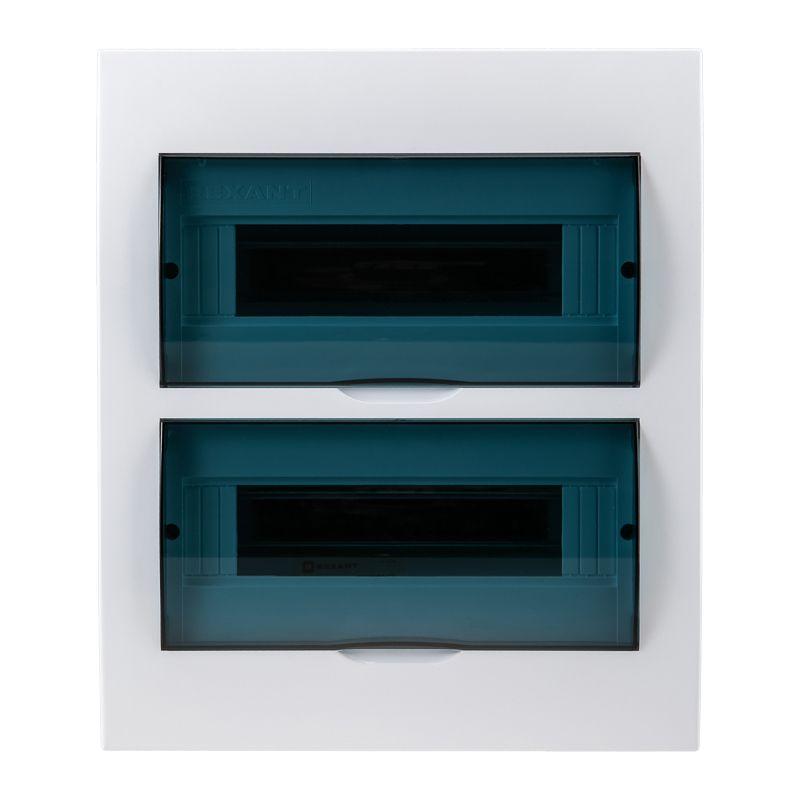 Бокс ЩРВ-П-24 IP41 пластик. бел. Rexant 11-0224