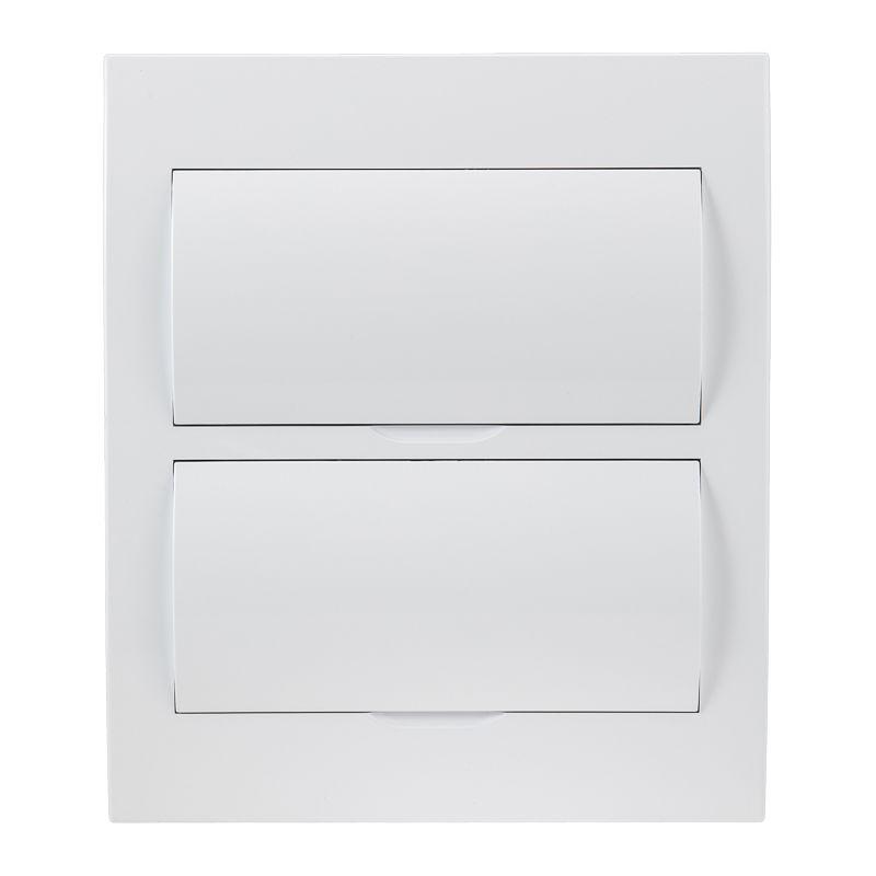 Бокс ЩРВ-П-24 IP41 пластик. бел. (бел. дверца) Rexant 11-0225