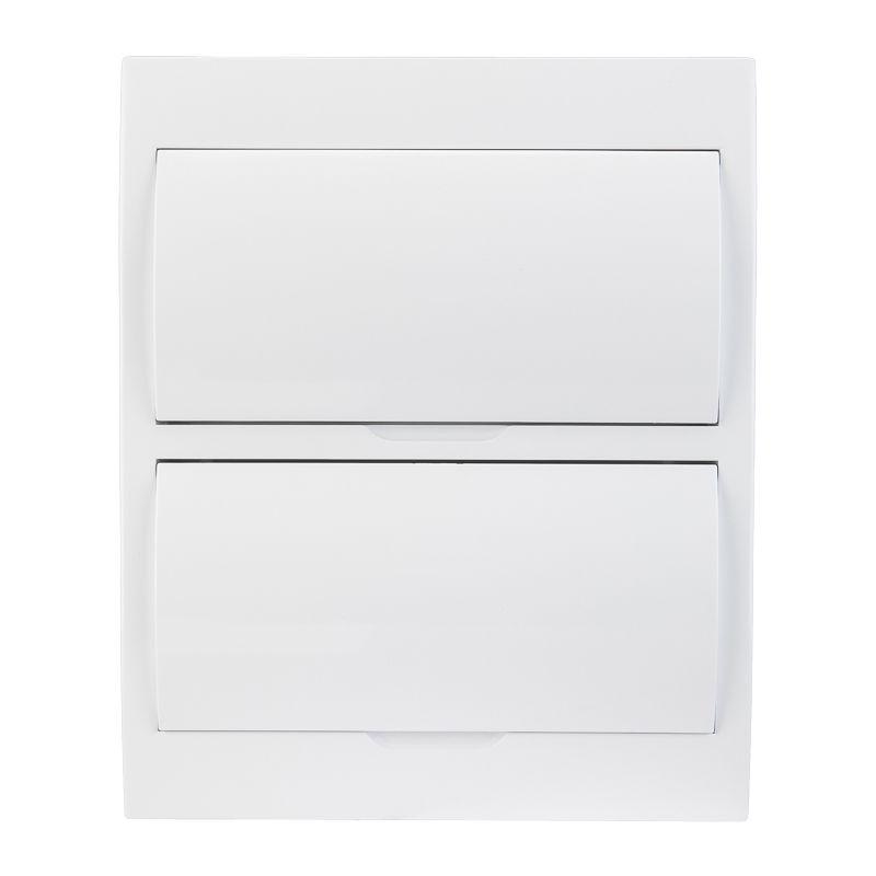 Бокс ЩРН-П-24 IP41 пластик. бел. (бел. дверца) Rexant 11-0325