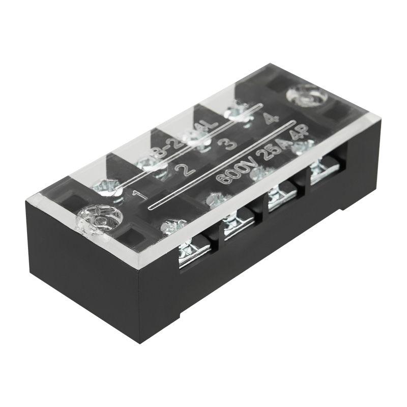 Блок зажимов клеммный БЗН ТВ-2504 2.5кв.мм 25А 4 пары Rexant 11-2151