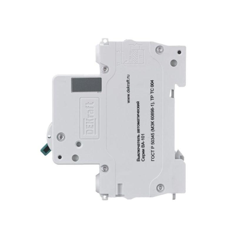 Выключатель автоматический модульный 1п C 25А 4.5кА ВА-101 DEKraft 11056DEK