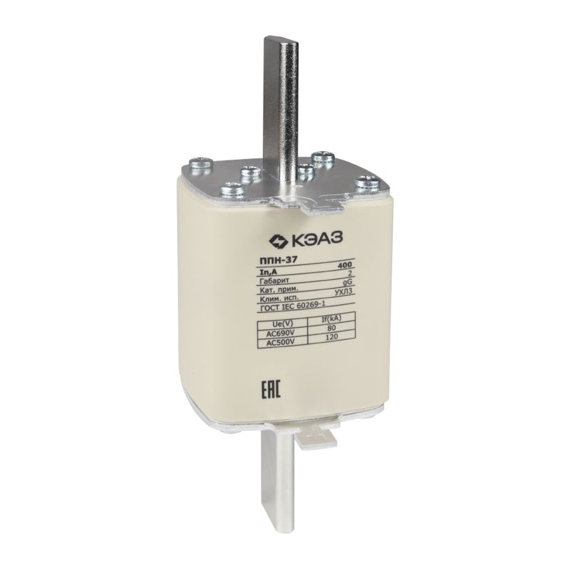 Вставка плавкая ППН 37 250А X3 габарит 2 УХЛ3 КЭАЗ 111386
