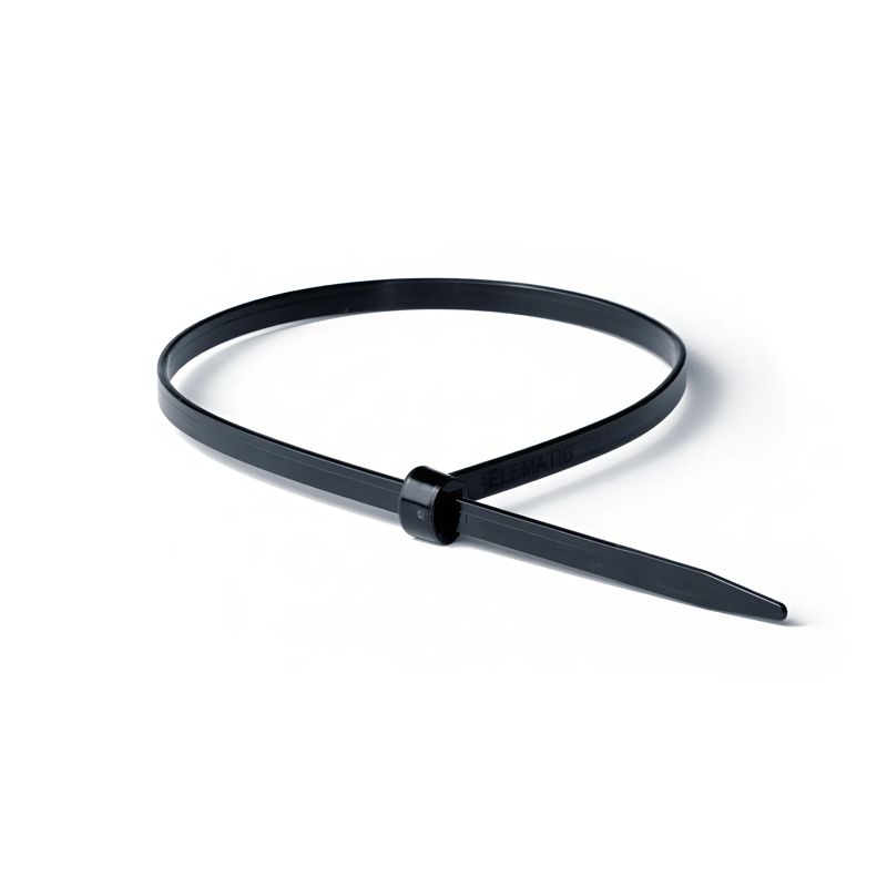 Хомут кабельный 4.5х200 P6.6 с двойн. замком бел. (уп.100шт) DKC 21215