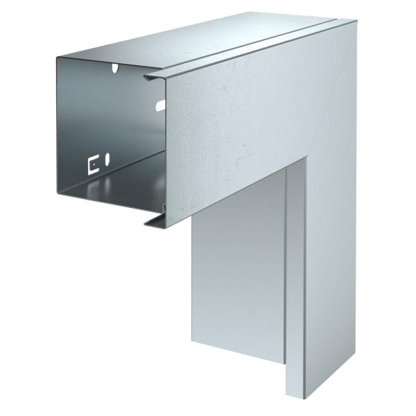 Угол плоский с крышкой кабель-канала 220х220мм сталь LKM F80080FS OBO 6248328