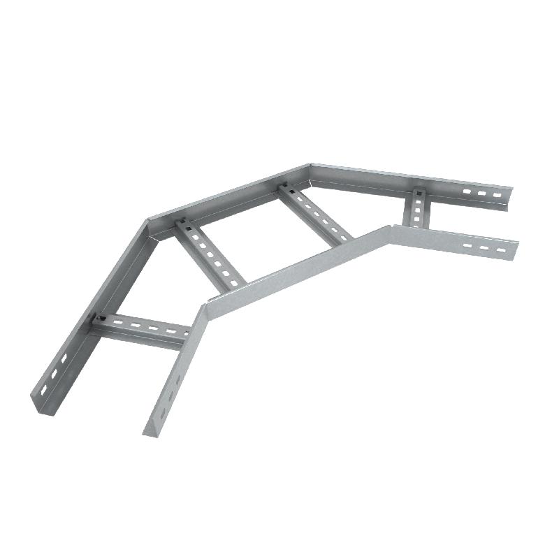 Угол для лотка горизонтальный лестн. 90град. 200х100 сталь 1.2мм LGL90-100-200-1.2 HD КМ LO5493