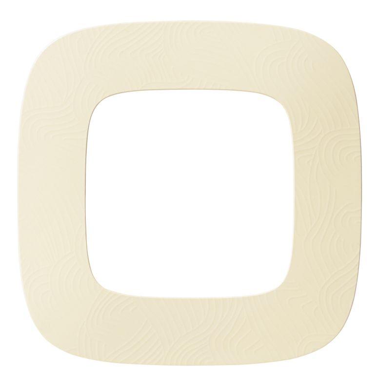 Рамка 1-м Valena Allure универсальная тиснение беж. Leg 754381