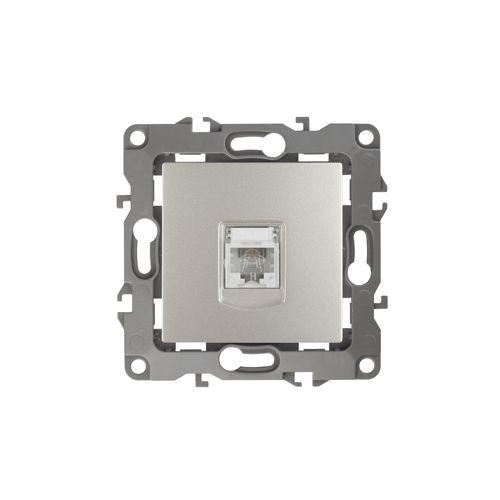 Розетка телефонная Эра12 12-3105-15 RJ11 IP20 перламутр Эра Б0019345