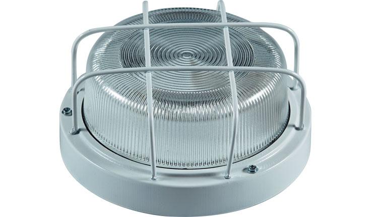 Светильник НПП 03-100-103.1 Техас IP65 промышленный накладной матов. рассеив. с решеткой Владасвет 11627