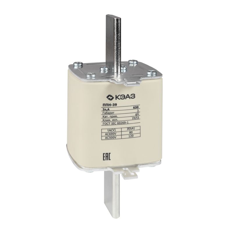 Вставка плавкая ППН 41 1000А Х3 габарит 4A УХЛ3 КЭАЗ 120268