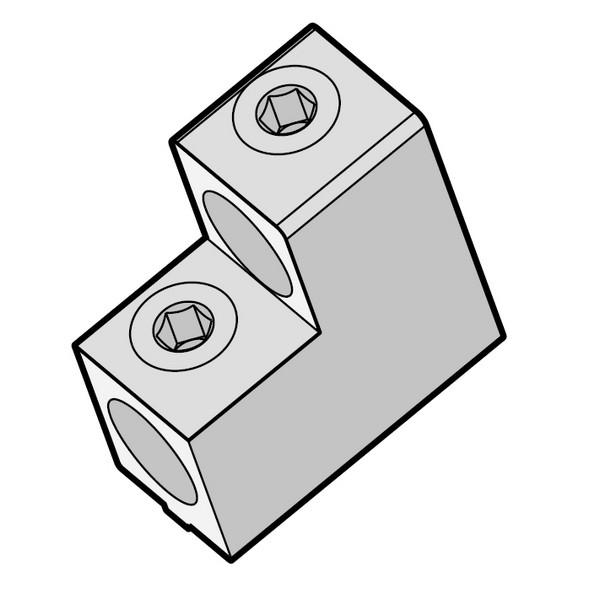 Адаптер переходник комплект 4 пол. под 2 провод EBT34; TS630 LS Electric 70821173805