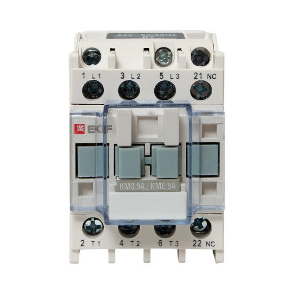 Контактор КМЭ 9А кат. 24В AC 1НЗ PROxima EKF ctr-s-9-24-nc