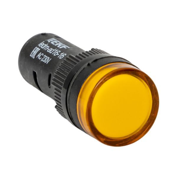 Матрица светодиодная AD16-16HS желт. 230В AC PROxima EKF ledm-ad16-16-y