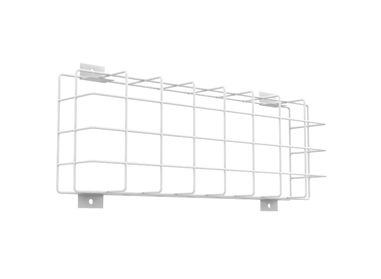 Решетка защитная для аварийного светильника IP65 390х134мм белая с набором креплений VARTON V4-R0-00355-21A01-2000165