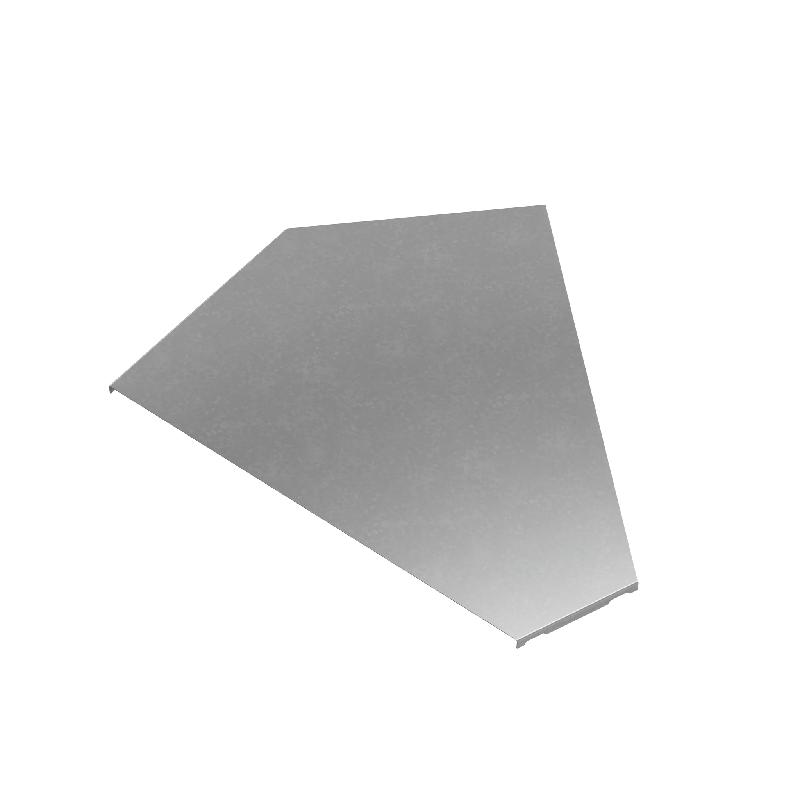 Крышка для угла горизонтального 45град. осн.500 сталь 1мм "ПЛЮС" KGLplus45-500 HD КМ PL1806