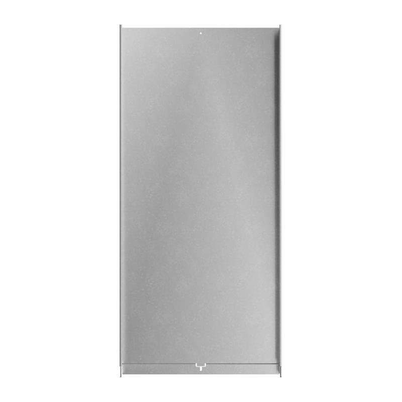 Лоток листовой неперфорированный 600х80 L3000 сталь 1.5мм "БЫСТРЫЙ МОНТАЖ ПЛЮС" LNplus80-600-1.5-3000 HD гор. оцинк. КМ PL1301