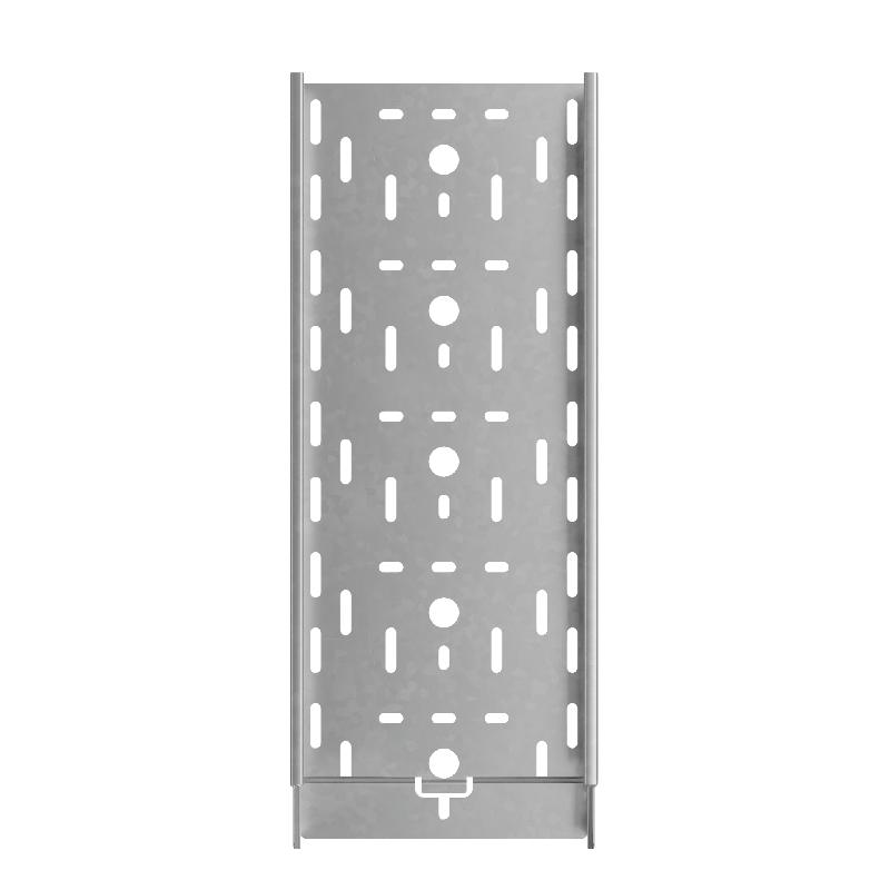Лоток листовой перфорированный 200х50 L3000 сталь 0.8мм "БЫСТРЫЙ МОНТАЖ ПЛЮС" LPplus50-200-0.8-3000 оцинк. КМ PL0215