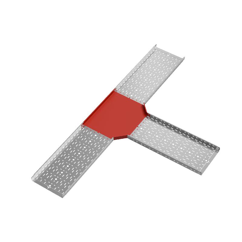 Отвод для лотка Т-образ. 400х50 сталь 1мм "ПЛЮС" TDplus50-400 КМ PL0562