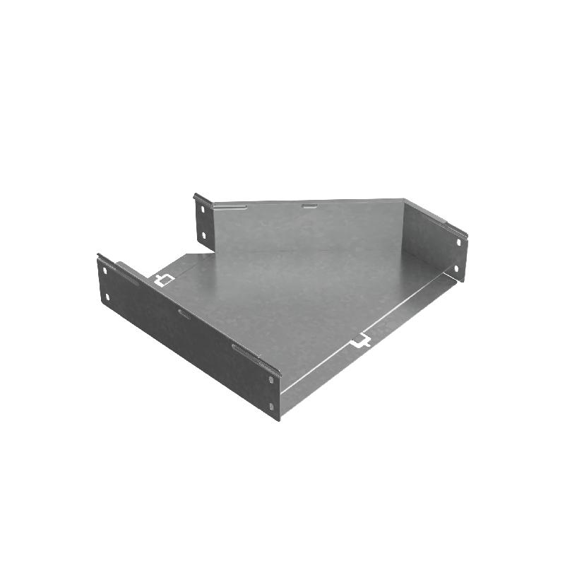 Переходник для лотка левый 100х200-400 сталь 1мм "ПЛЮС" PDplus100-200-400-L HD КМ PL1677