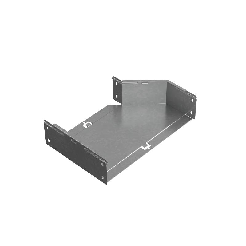 Переходник для лотка левый 100х300-400 сталь 1мм "ПЛЮС" PDplus100-300-400-L КМ PL0753