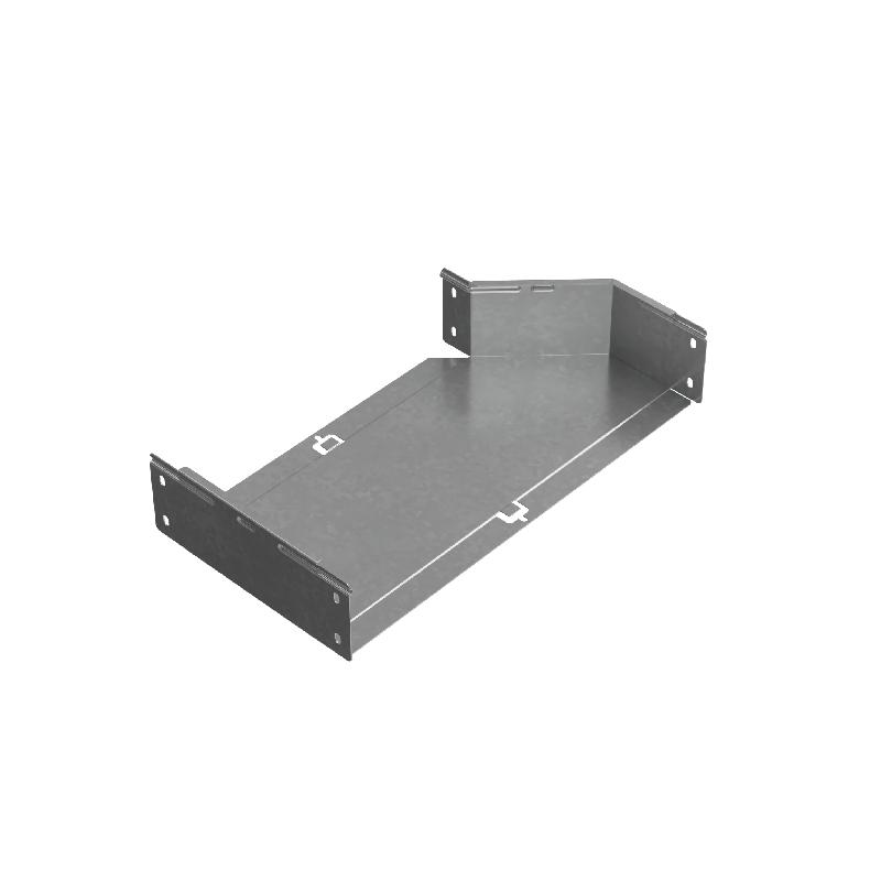 Переходник для лотка левый 100х400-500 сталь 1мм "ПЛЮС" PDplus100-400-500-L КМ PL0756