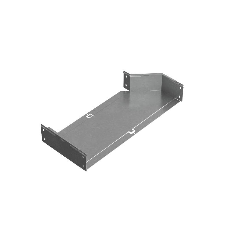 Переходник для лотка левый 100х500х600 сталь 1мм "ПЛЮС" PDplus100-500-600-L КМ PL0758