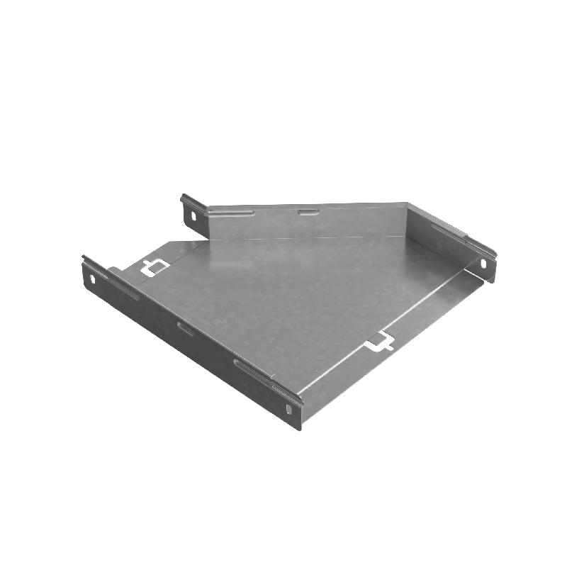 Переходник для лотка левый 50х150-300 сталь 1мм "ПЛЮС" PDplus50-150-300-L КМ PL0703