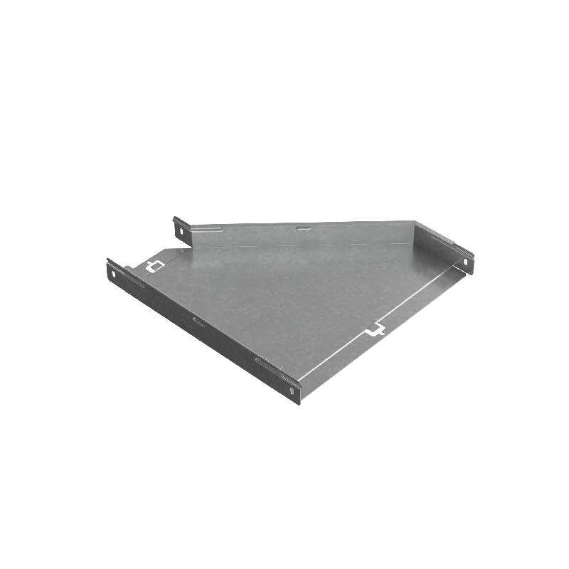 Переходник для лотка левый 50х150-400 сталь 1мм "ПЛЮС" PDplus50-150-400-L HD КМ PL1631