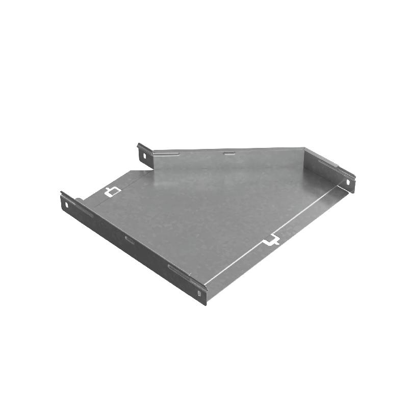 Переходник для лотка левый 50х200-400 сталь 1мм "ПЛЮС" PDplus50-200-400-L КМ PL0708