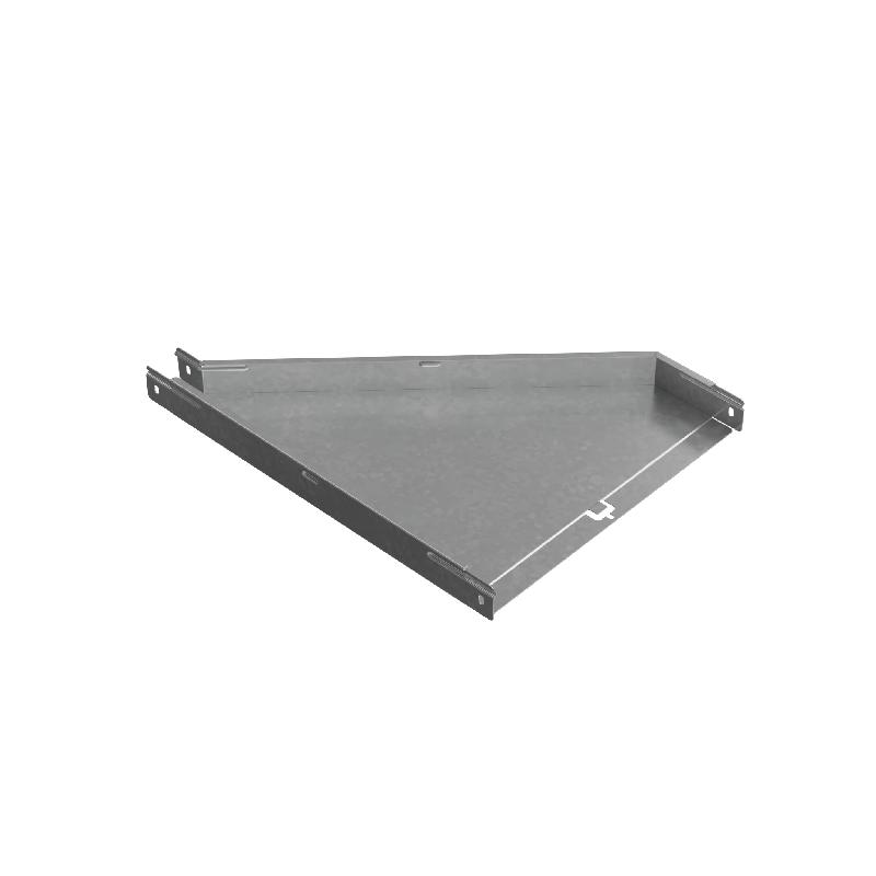 Переходник для лотка левый 50х50-400 сталь 1мм "ПЛЮС" PDplus50-50-400-L КМ PL0695