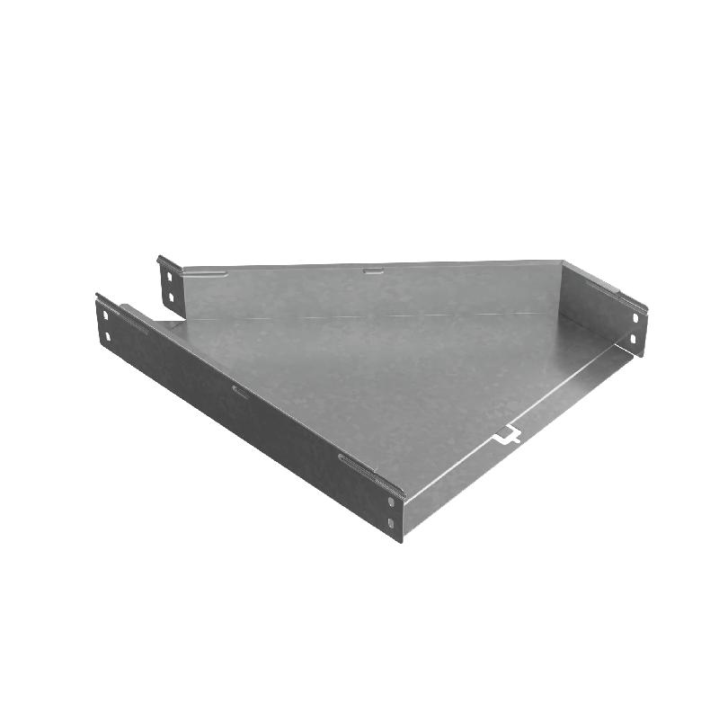 Переходник для лотка левый 80х100-400 сталь 1мм "ПЛЮС" PDplus80-100-400-L HD КМ PL1647