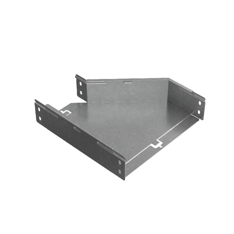 Переходник для лотка левый 80х150-300 сталь 1мм "ПЛЮС" PDplus80-150-300-L КМ PL0724