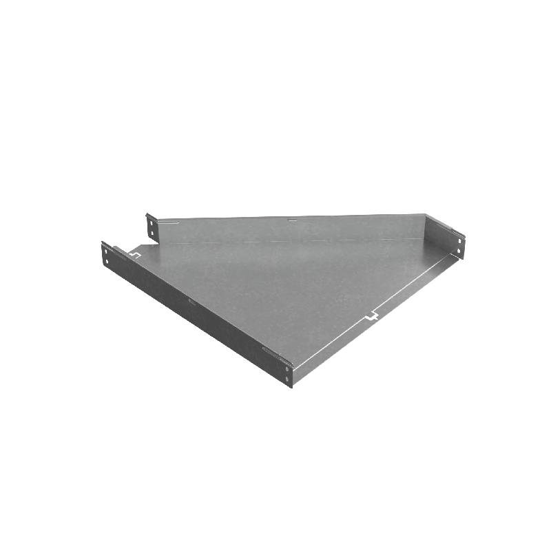 Переходник для лотка левый 80х150-600 сталь 1мм "ПЛЮС" PDplus80-150-600-L HD КМ PL1654