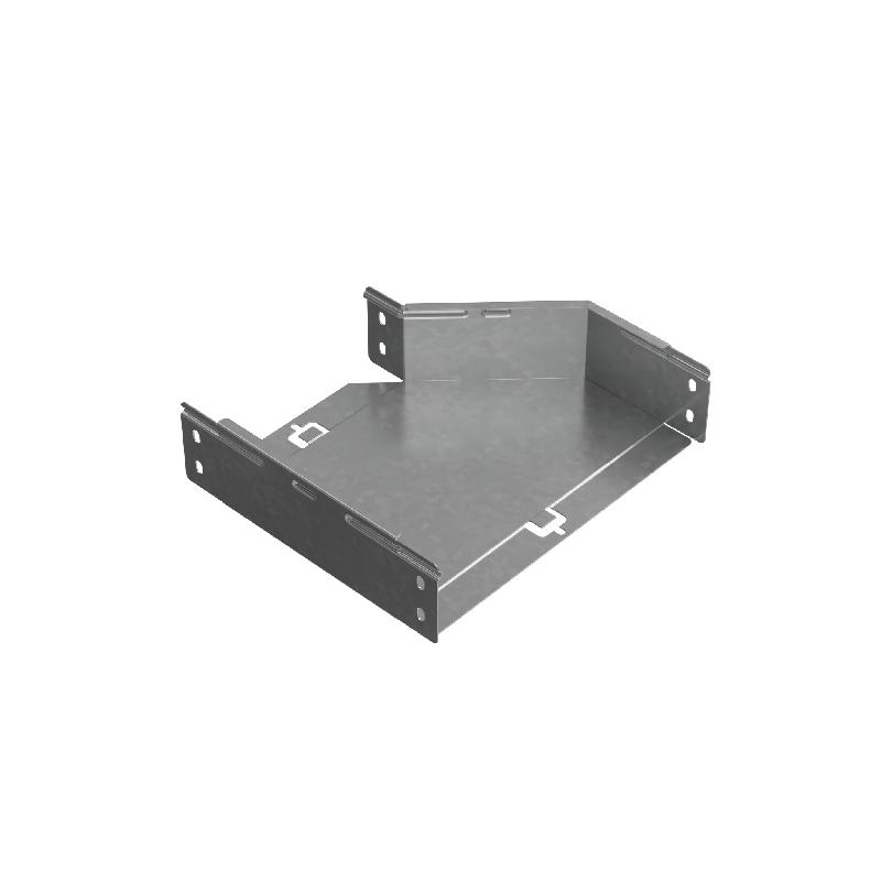 Переходник для лотка левый 80х200-300 сталь 1мм "ПЛЮС" PDplus80-200-300-L HD КМ PL1655