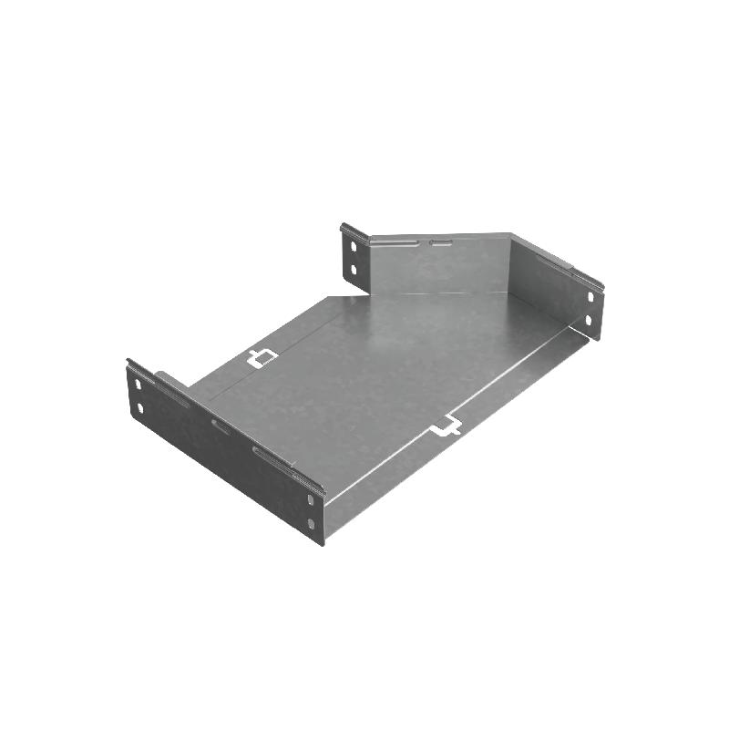 Переходник для лотка левый 80х300-400 сталь 1мм "ПЛЮС" PDplus80-300-400-L КМ PL0732