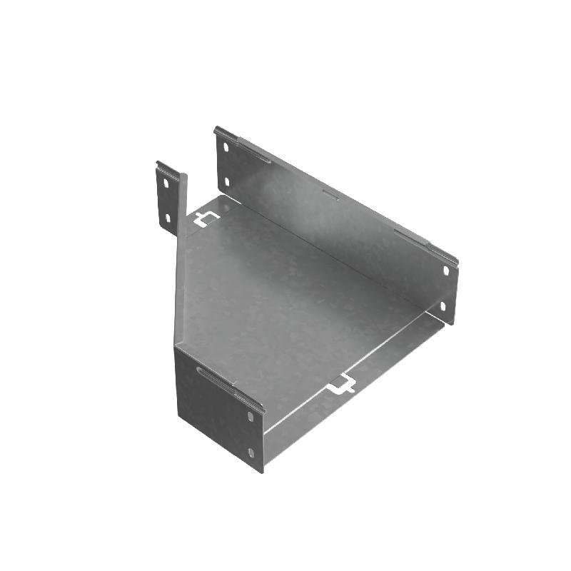 Переходник для лотка правый 100х100-300 сталь 1мм "ПЛЮС" PDplus100-100-300-R HD КМ PL1599